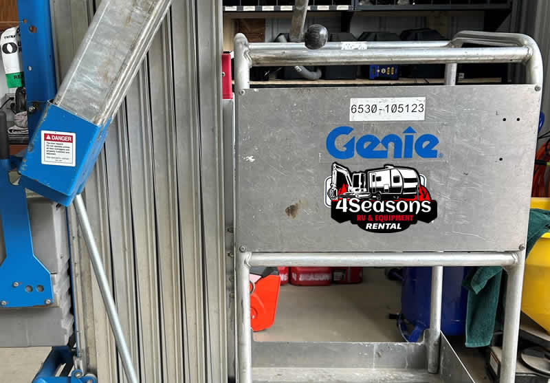 Genie AWP-30SDC Pusharound Lift for Rent