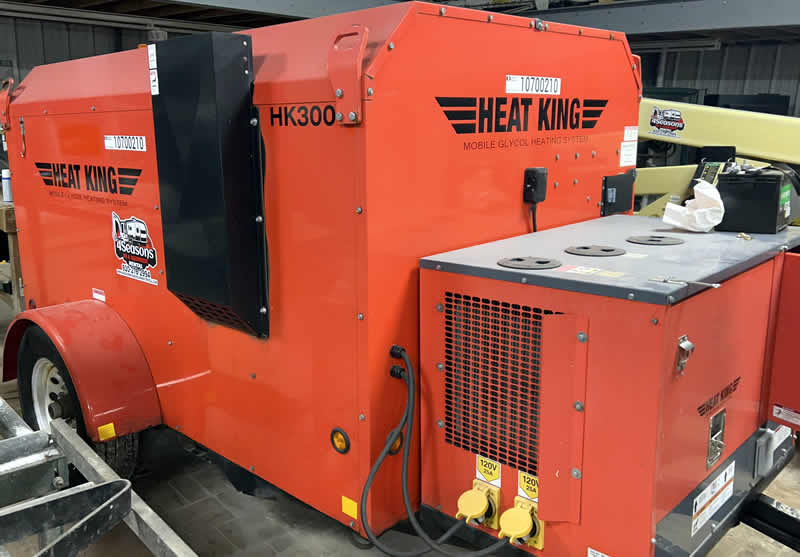 Heat King HK300 Ground Heater for Rent