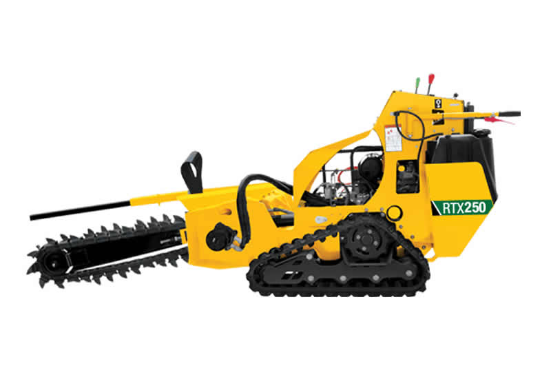 RTX250 Pedestrian Trencher for Rent