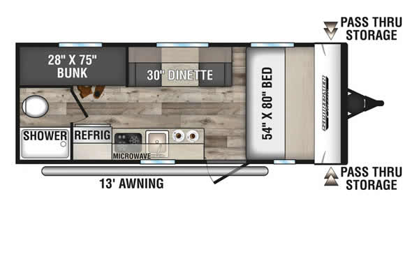 Sportsmen Travel Trailer RV's for Rent